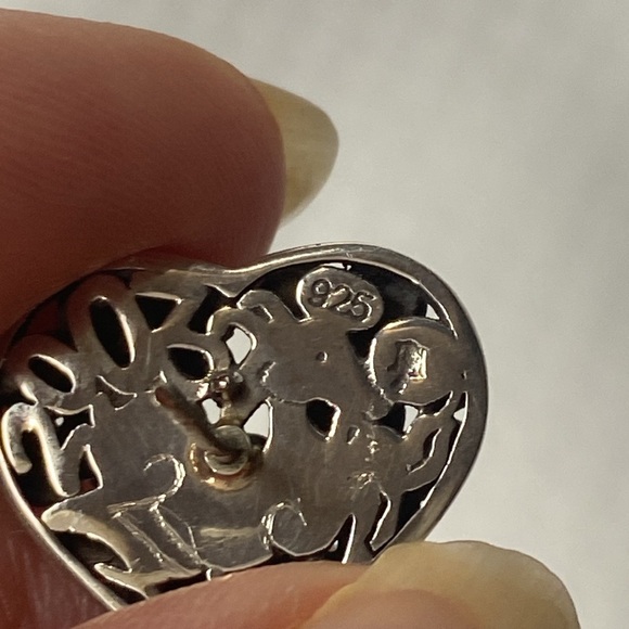 Vintage John Hardy Sterling Silver Heart Pin - Picture 3 of 4